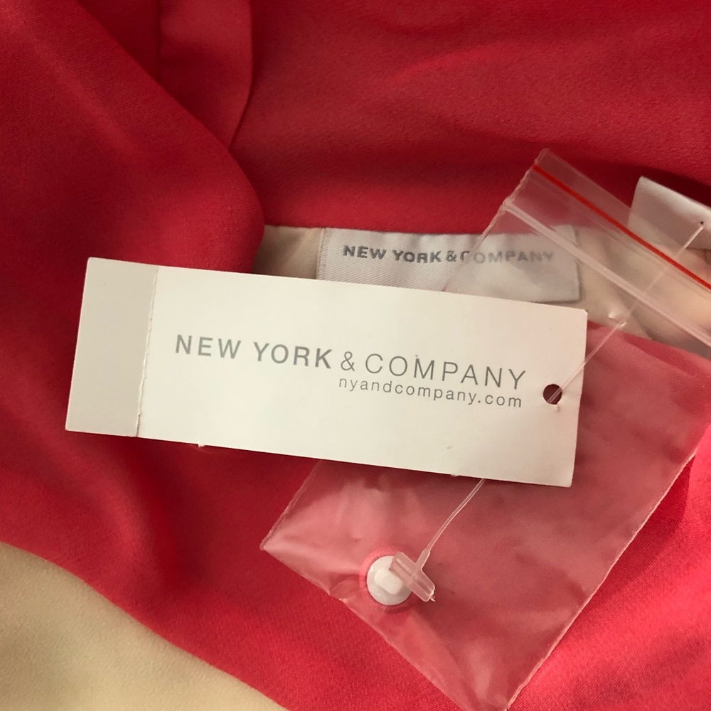 New NEW YORK AND COMPANY Sleeveless Dress, Pink Dress - Picture 14 of 16